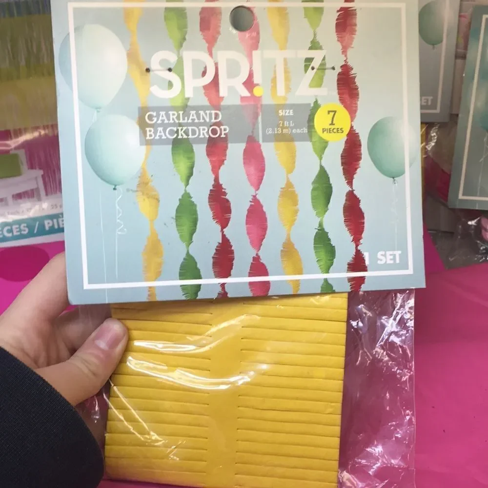 Pastel Birthday bundle including yard sign, wall‎ decor, balloons and streamers
